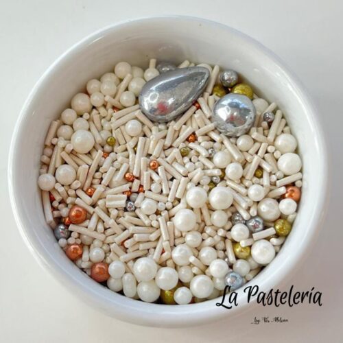 Mix Sprinkles Blanco Fiesta