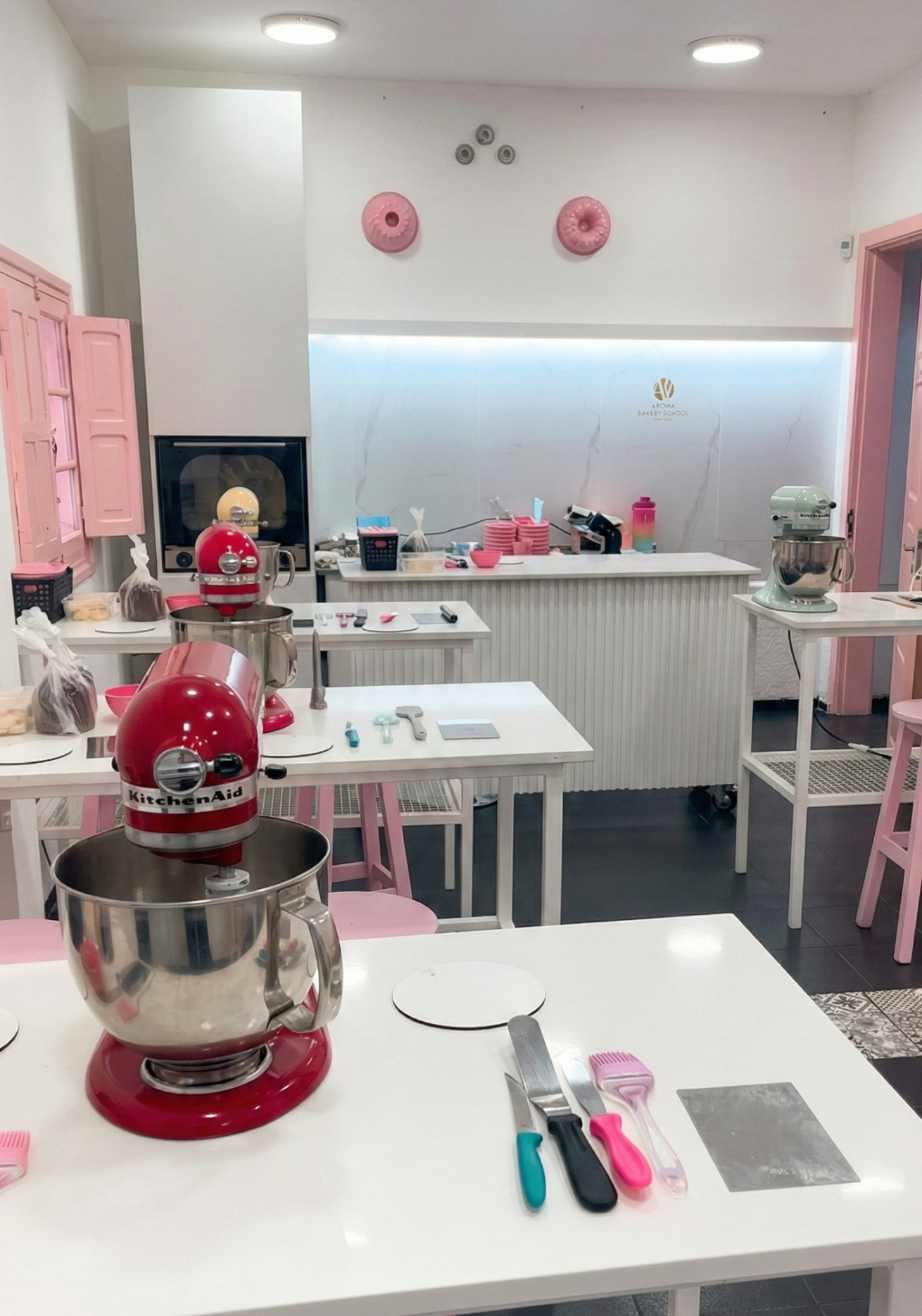 Aula de la Academia La Pastelería, espacio de acompañamiento