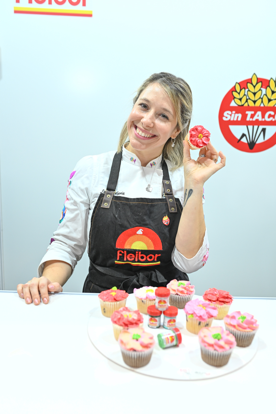 Vir Molina en demo para la marca Fleibor