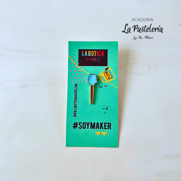 Pins Espátula celeste