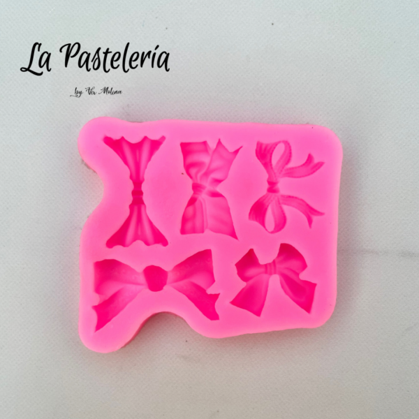 Molde silicona Moños