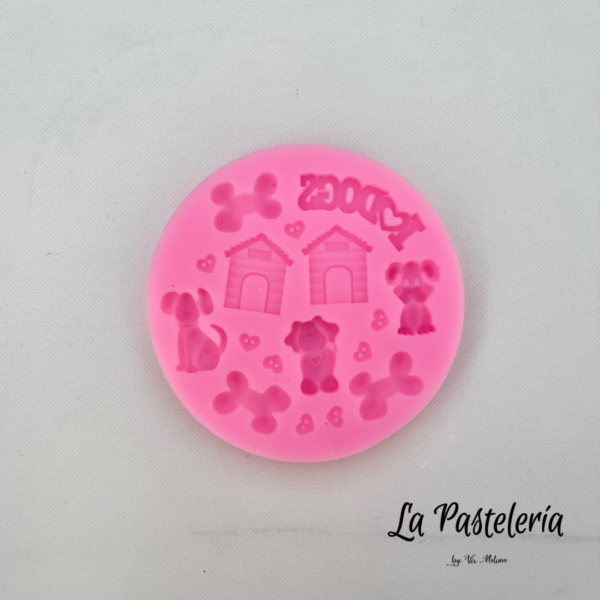 Molde de Silicona Perros