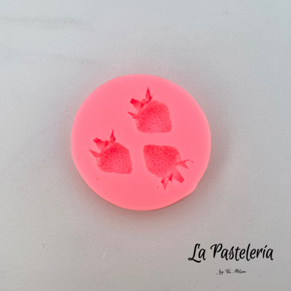 Molde de silicona Fresas