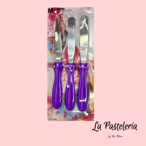 Set de espátulas x 3