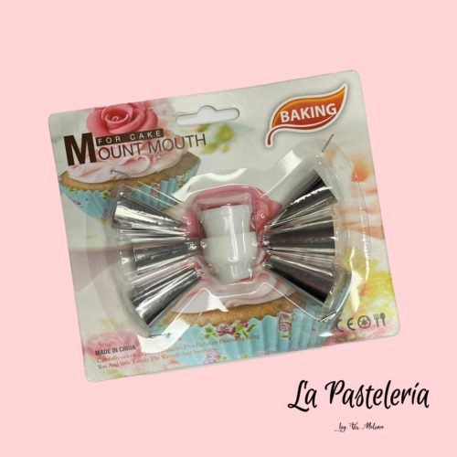 Set de 6 picos chicos con cupla