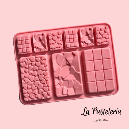 Molde tabletas chocolate